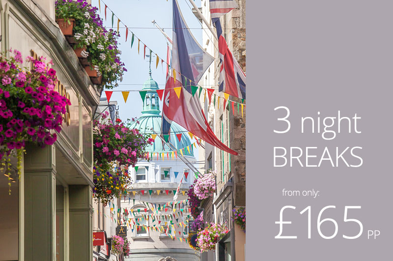 Hotel breaks in Guernsey.
