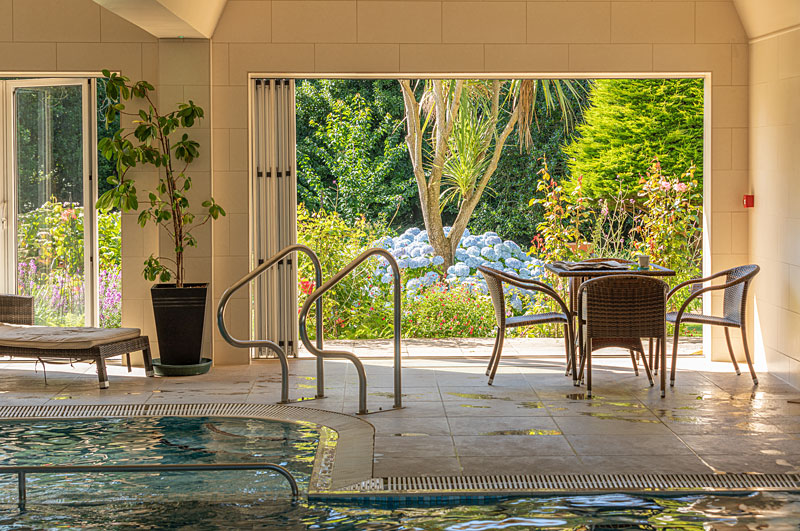 Indoor pool.