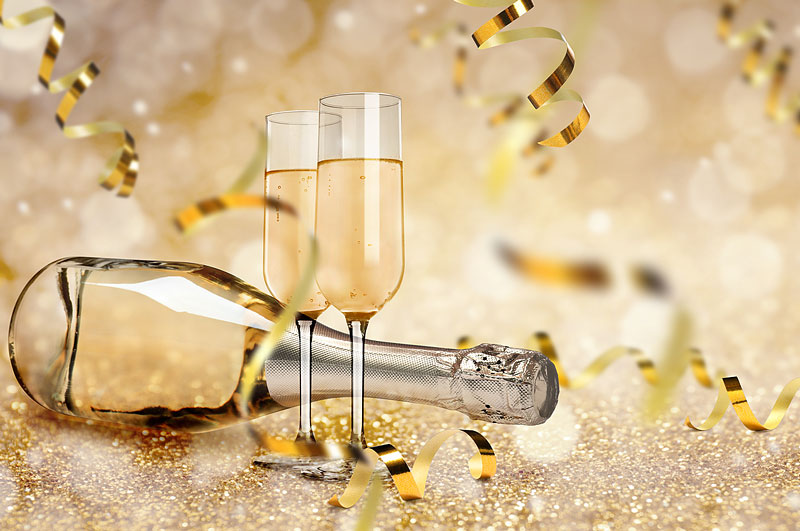 New year breaks.