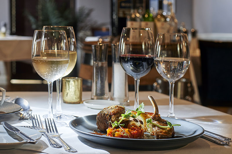The Oak Restaurant Guernsey.