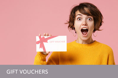 Gift vouchers.